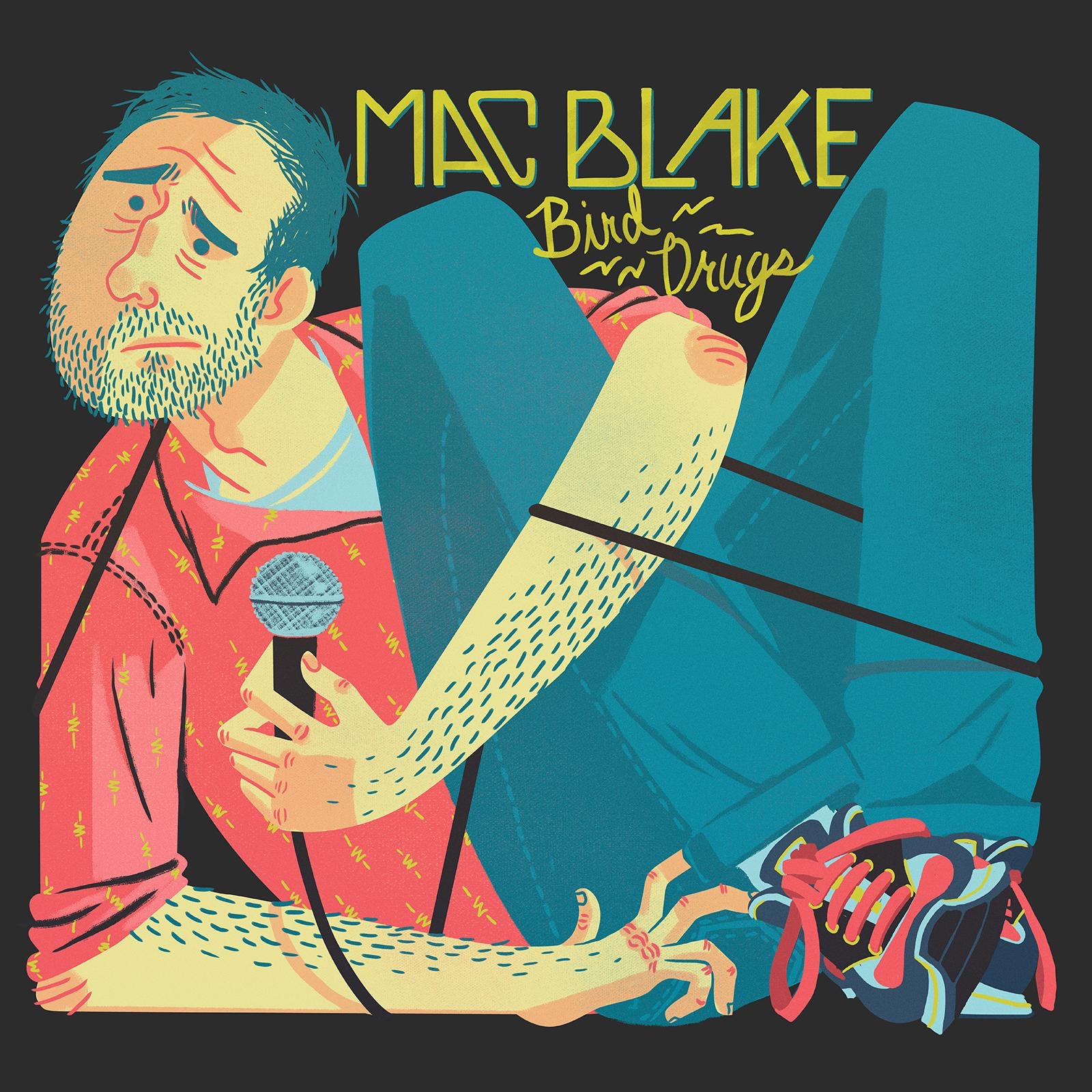 Cover to Mac Blake's Bird Drugs