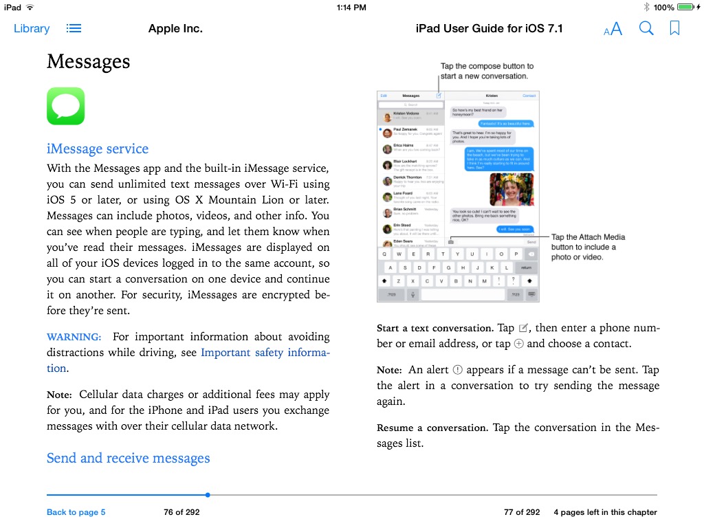 how do i a book from itunes to my ipad
