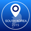 韓国オフライン地図+シティガイドナビゲーター、観光名所と転送