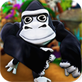 Cartoon Monkey Runner - Fun Endless Donkey Banana 
