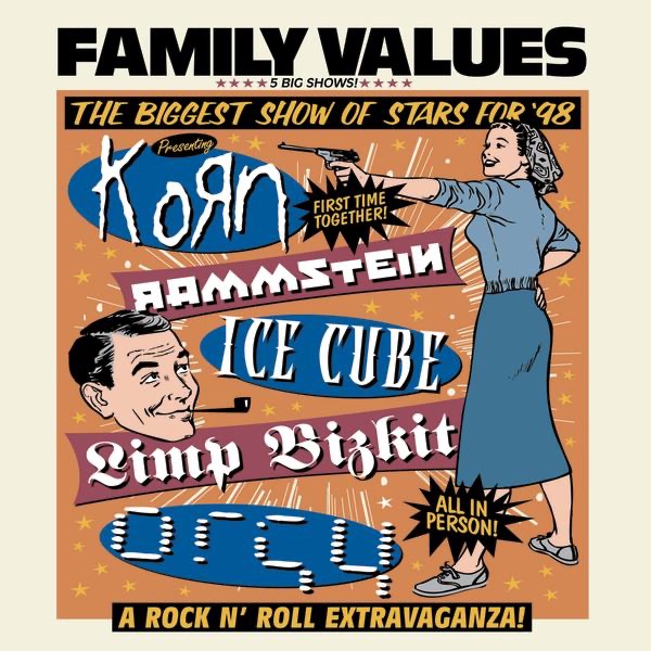 Family Values Tour 1998 Download Chrome