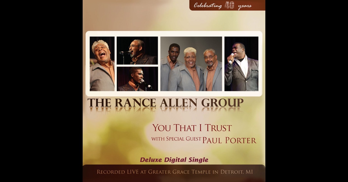 Rance Allen Group, The - I Know A Man Who / Hotline To Jesus Rance Allen Group, The - I Know A Man Who / Hotline To Jesus