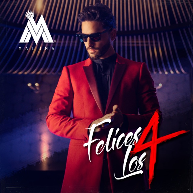 Maluma Felices los 4 - Single Album Cover