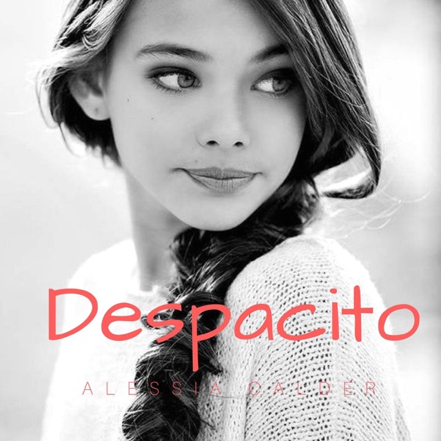 Alessia Calder Despacito - Single Album Cover