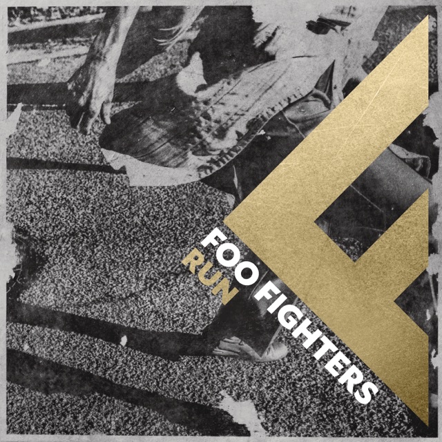 Foo Fighters Run - Single Album Cover