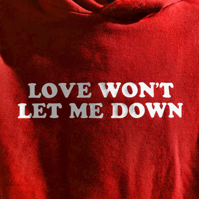 Love Won't Let Me Down - Single Album Cover
