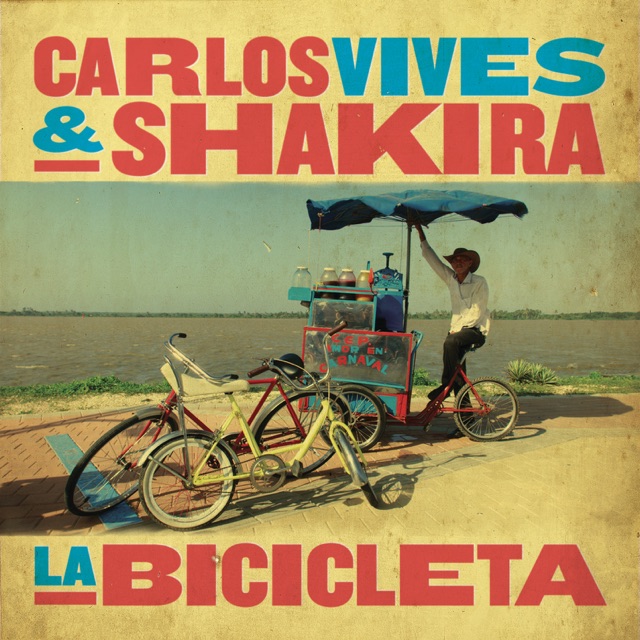 Carlos Vives & Shakira La Bicicleta - Single Album Cover