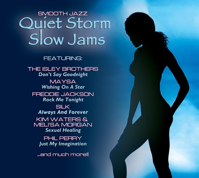 Freddie Jackson with Najee Quiet Storm Slow Jams Album Cover