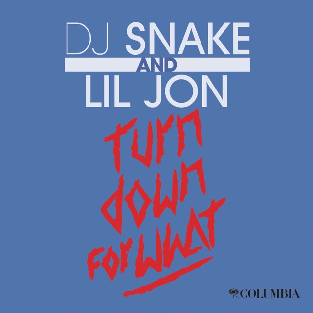 DJ Snake Turn Down For What - Single Album Cover