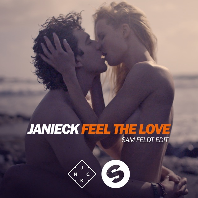 Janieck Feel the Love (Sam Feldt Edit) - Single Album Cover