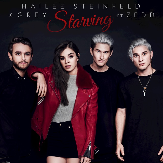 Hailee Steinfeld & Grey Starving (feat. Zedd) - Single Album Cover