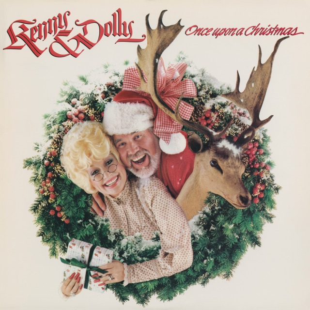 Dolly Parton Once Upon a Christmas Album Cover