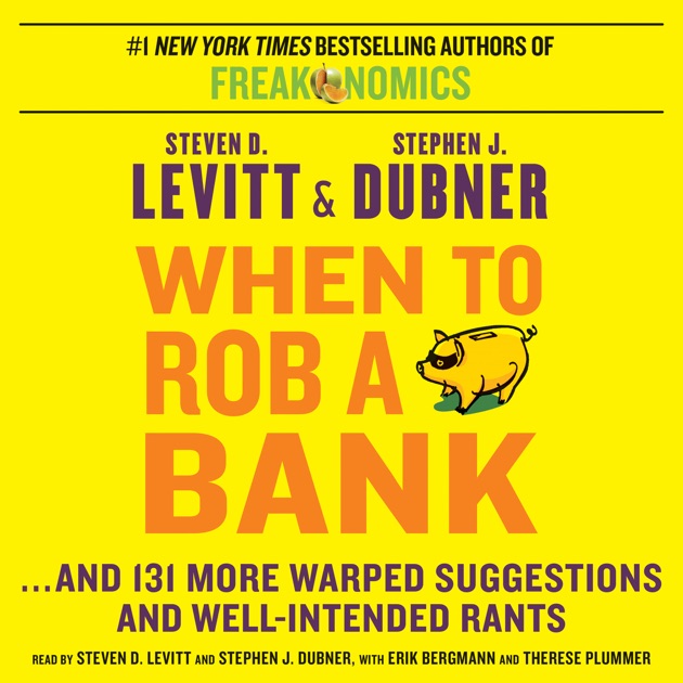 freakonomics by steven d levitt and stephen j dubner essay Steven d levitt is an award winning economist stephen j dubner is an award winning writer the two met in chicago, and the result was freakonomics, a bo. freakonomics by steven d levitt and stephen j dubner essay Steven d levitt is an award winning economist stephen j dubner is an award winning writer the two met in chicago, and the result was freakonomics, a bo.
