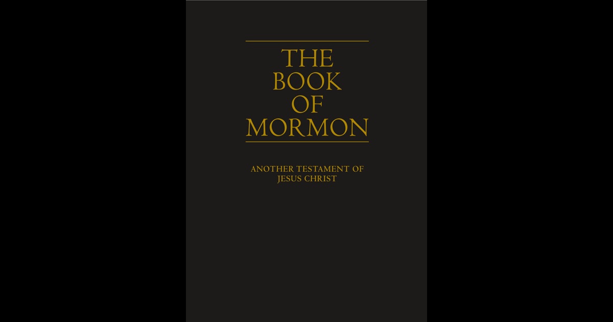 The Book Of Mormon By The Church Of Jesus Christ Of Latter-day Saints ...