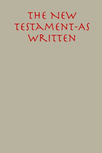 The New Testament