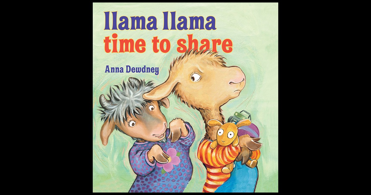 llama llama time to share book