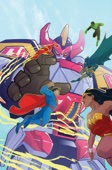 Tom Taylor & Steve Byrne - Justice League/Power Rangers (2017-) #3 artwork