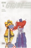 Tom Scioli - Transformers vs. G.I. Joe #13 artwork