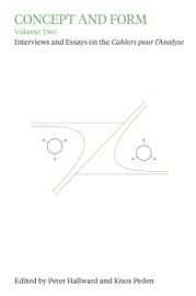 CONCEPT AND FORM, VOLUME 2