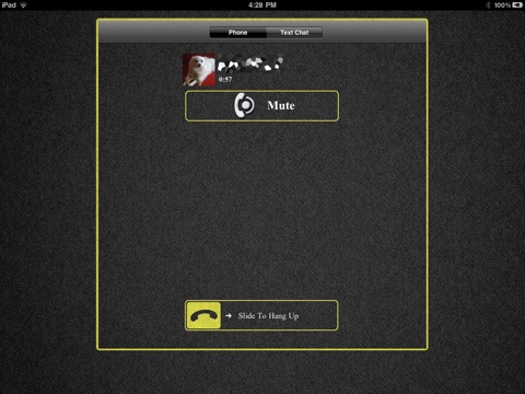 Screenshots of GamePhone - Free voice calls and text chat for Game Center for iPad
