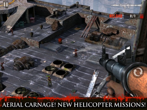 Screenshots of Contract Killer: Zombies for iPad