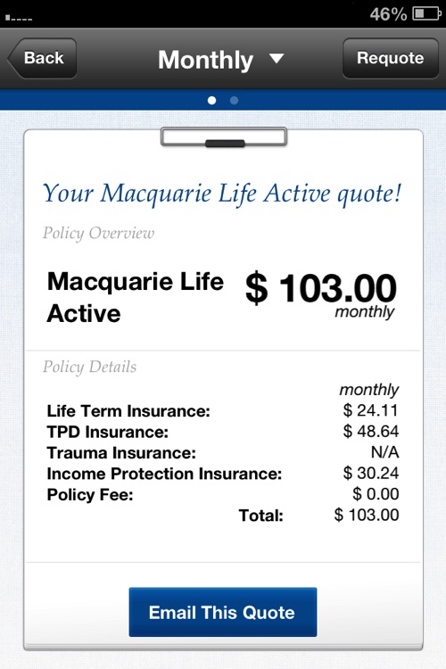 Macquarie Life Insurance Quotes By Omnium Com Au Macquarie Life Insurance Quotes Screenshot 3