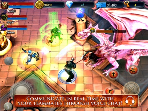 Screenshots of Dungeon Hunter 3 for iPad