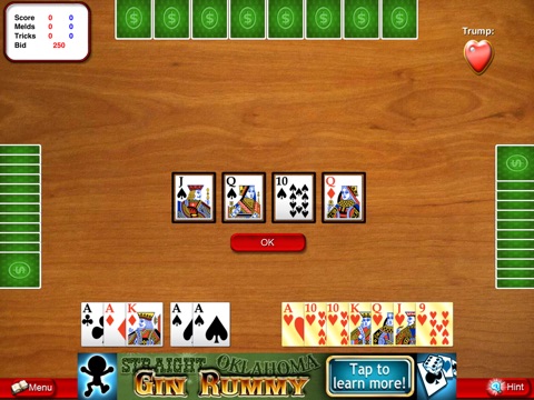 double deck pinochle games