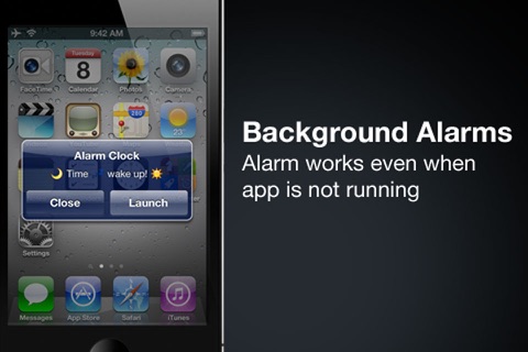 iphone alarm fade in