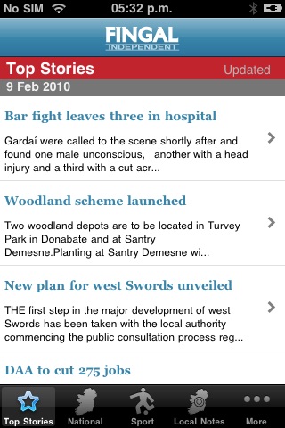 iPhone Screenshot 1