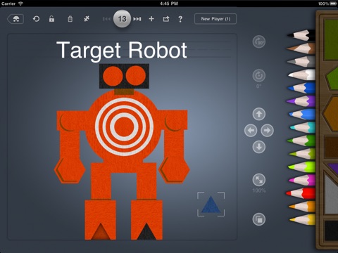 Captura de pantalla del iPad 1