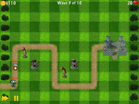 Screenshots of Zombie Tower Shooting Defense Free - by Top Free Games for iPad