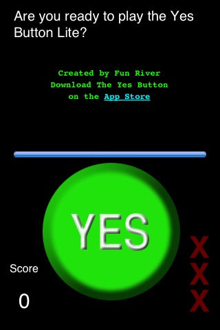 Screenshots of The Yes Button Lite for iPhone
