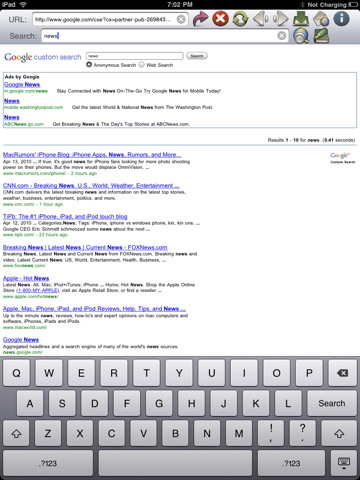 iPad Screenshot 1