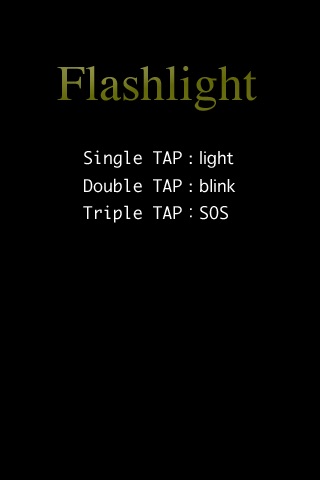 Screenshots of Flash-Light for iPhone