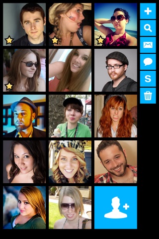 ContactLaunch - Photo Dialer for FaceTime and Skype Screenshot on iOS