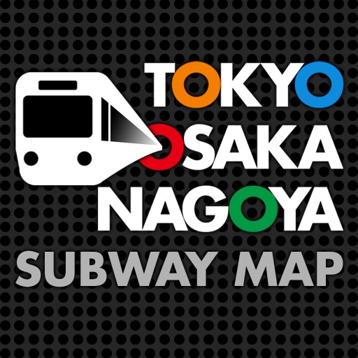 Japan Subway Route Map（東京・大阪・名古屋地下鉄路線図）