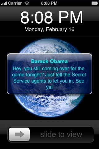 Screenshots of Fake Text Free for iPhone