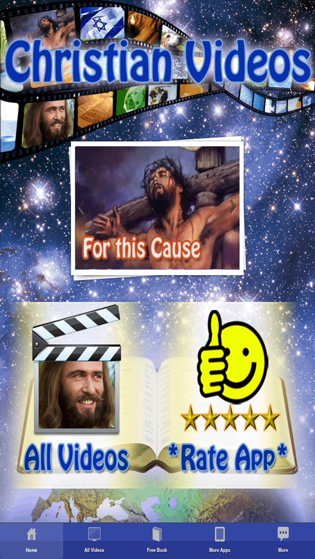 Screenshots of Christian Bible Videos and Songs - Documentary, Sermons, Free Bible Study for iPhone