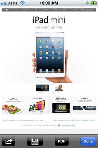 PixiWeb - Capture Webpage Screenshot as Image, PDF screenshot