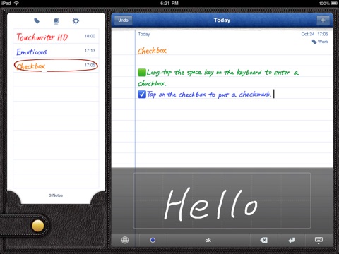 Captura de tela do iPad 3