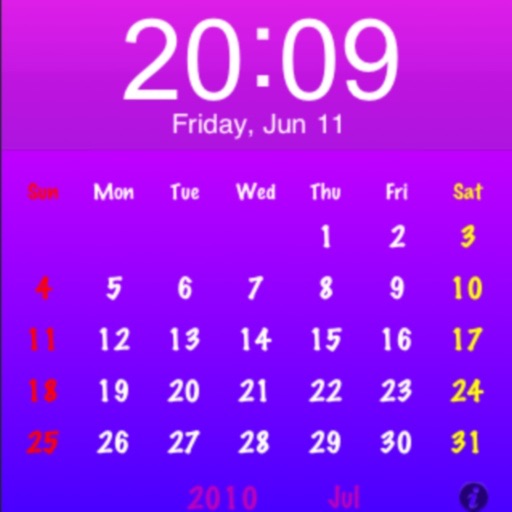Screen Calendar