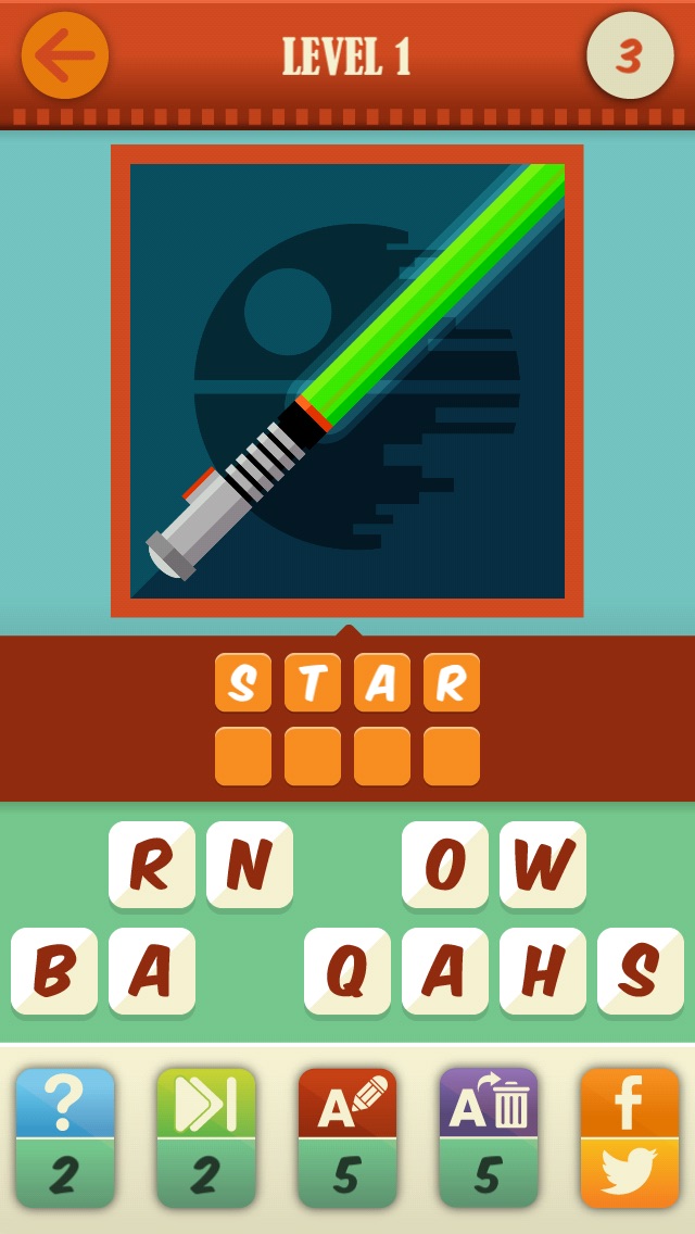 Screenshots of Guess The Movie Game - A film pop quiz trivia to test your knowledge of blockbusters. From Conjuring and Carrie to Despicable Me, Thor and Jackass: quotes, hints, posters, actors & actresses. for iPhone