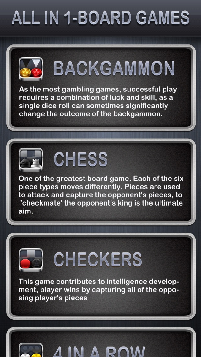 All-in-One Board Games screenshot1