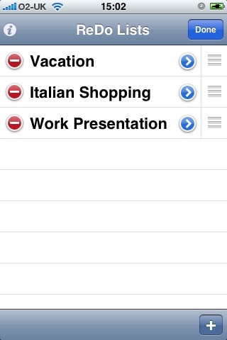 Captura de pantalla del iPhone 3
