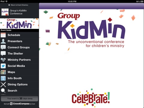 Screenshot of Group s KidMin Conference
