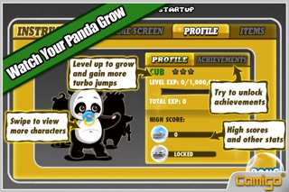 Screenshots of MeWantBamboo - Become The Master Panda for iPhone