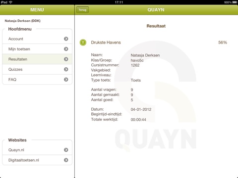 iPad schermafdruk 5