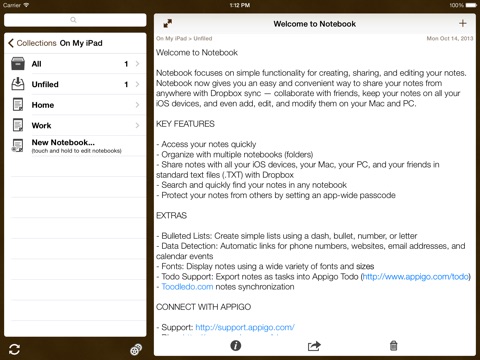 Notebooks download the last version for ios