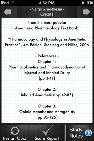 Pharmacology Quiz, Pt. I screenshot